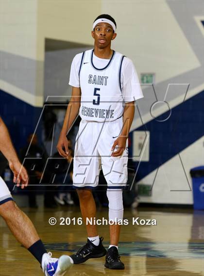 Thumbnail 3 in Oakwood vs. St. Genevieve (War on the Floor Extravaganza) photogallery.