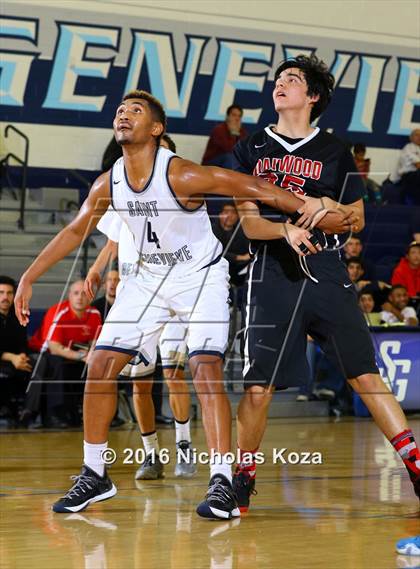 Thumbnail 1 in Oakwood vs. St. Genevieve (War on the Floor Extravaganza) photogallery.