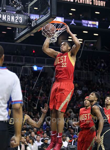 Thumbnail 3 in 2013 Jordan Brand Classic at Barclays Center photogallery.