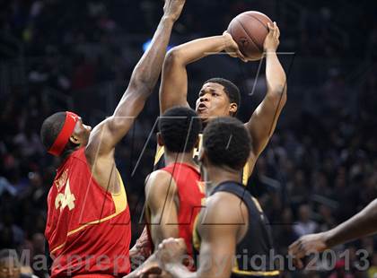 Thumbnail 2 in 2013 Jordan Brand Classic at Barclays Center photogallery.
