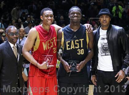 Thumbnail 2 in 2013 Jordan Brand Classic at Barclays Center photogallery.