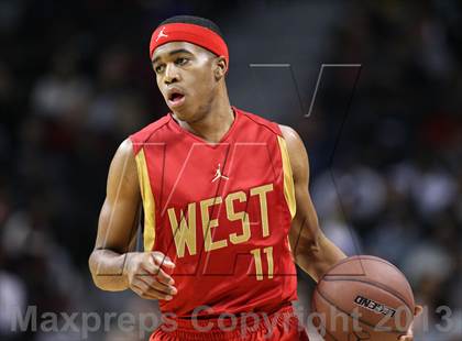 Thumbnail 1 in 2013 Jordan Brand Classic at Barclays Center photogallery.