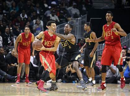 Thumbnail 3 in 2013 Jordan Brand Classic at Barclays Center photogallery.
