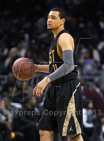 Thumbnail 1 in 2013 Jordan Brand Classic at Barclays Center photogallery.