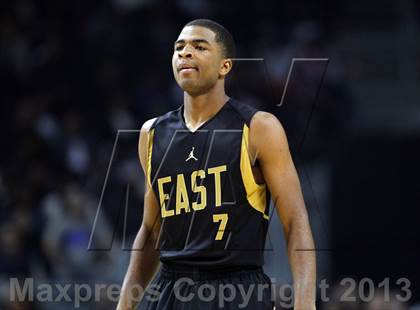 Thumbnail 2 in 2013 Jordan Brand Classic at Barclays Center photogallery.