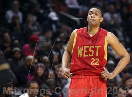 Thumbnail 1 in 2013 Jordan Brand Classic at Barclays Center photogallery.