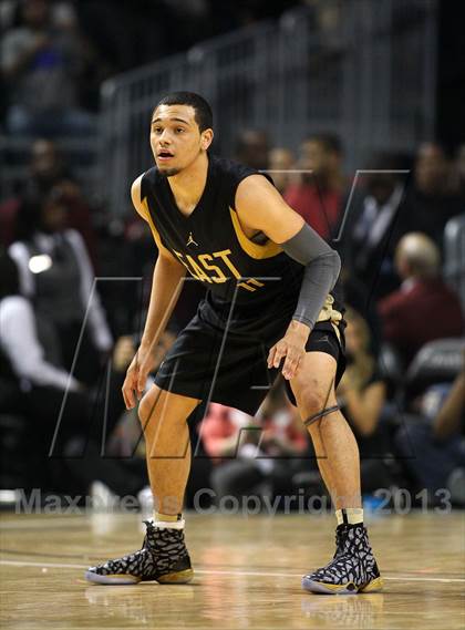 Thumbnail 1 in 2013 Jordan Brand Classic at Barclays Center photogallery.