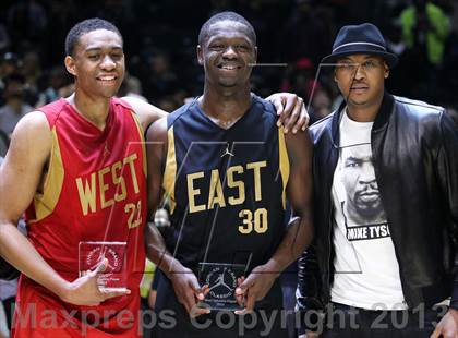 Thumbnail 3 in 2013 Jordan Brand Classic at Barclays Center photogallery.