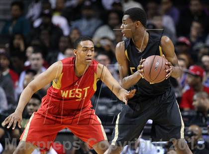 Thumbnail 3 in 2013 Jordan Brand Classic at Barclays Center photogallery.