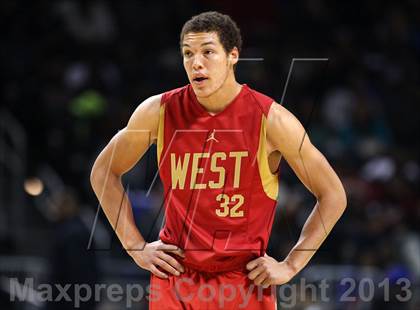 Thumbnail 1 in 2013 Jordan Brand Classic at Barclays Center photogallery.