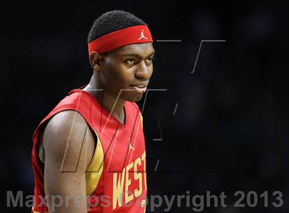 Thumbnail 3 in 2013 Jordan Brand Classic at Barclays Center photogallery.