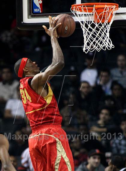 Thumbnail 2 in 2013 Jordan Brand Classic at Barclays Center photogallery.