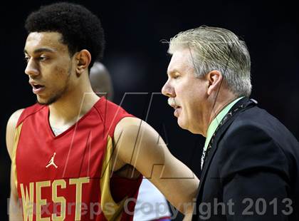 Thumbnail 1 in 2013 Jordan Brand Classic at Barclays Center photogallery.