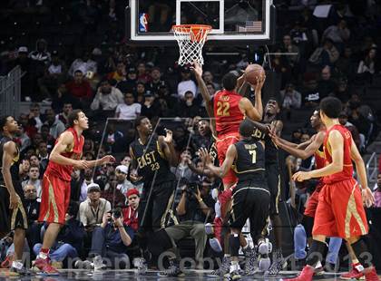 Thumbnail 3 in 2013 Jordan Brand Classic at Barclays Center photogallery.