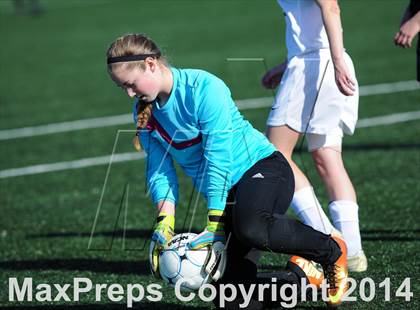 Thumbnail 3 in Incarnate Word Academy vs. Granite City (St. Louis Soccer Classic) photogallery.