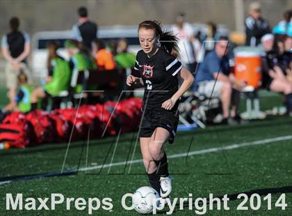 Thumbnail 3 in Incarnate Word Academy vs. Granite City (St. Louis Soccer Classic) photogallery.