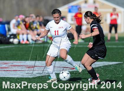 Thumbnail 2 in Incarnate Word Academy vs. Granite City (St. Louis Soccer Classic) photogallery.
