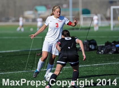 Thumbnail 3 in Incarnate Word Academy vs. Granite City (St. Louis Soccer Classic) photogallery.