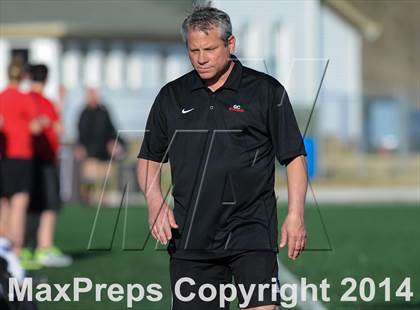 Thumbnail 2 in Incarnate Word Academy vs. Granite City (St. Louis Soccer Classic) photogallery.