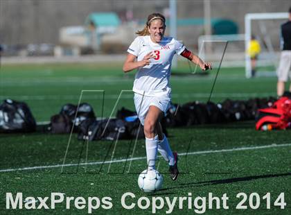 Thumbnail 2 in Incarnate Word Academy vs. Granite City (St. Louis Soccer Classic) photogallery.