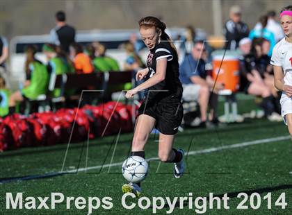Thumbnail 2 in Incarnate Word Academy vs. Granite City (St. Louis Soccer Classic) photogallery.