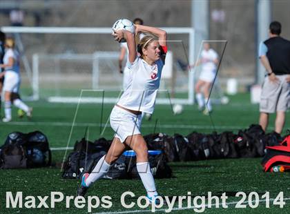 Thumbnail 1 in Incarnate Word Academy vs. Granite City (St. Louis Soccer Classic) photogallery.