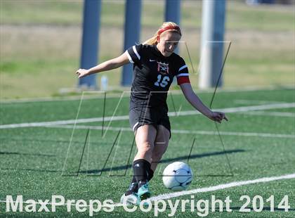 Thumbnail 3 in Incarnate Word Academy vs. Granite City (St. Louis Soccer Classic) photogallery.