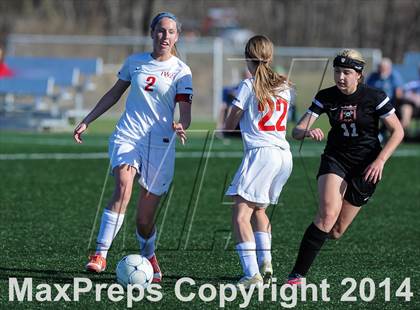 Thumbnail 3 in Incarnate Word Academy vs. Granite City (St. Louis Soccer Classic) photogallery.