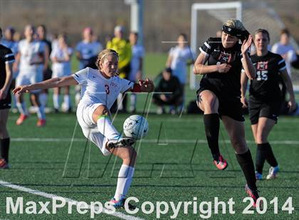 Thumbnail 3 in Incarnate Word Academy vs. Granite City (St. Louis Soccer Classic) photogallery.