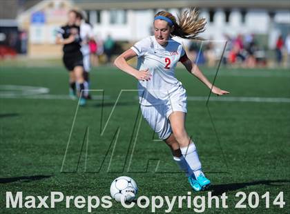 Thumbnail 2 in Incarnate Word Academy vs. Granite City (St. Louis Soccer Classic) photogallery.
