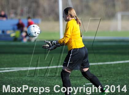 Thumbnail 1 in Incarnate Word Academy vs. Granite City (St. Louis Soccer Classic) photogallery.
