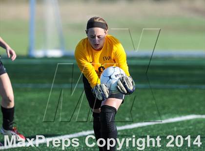 Thumbnail 2 in Incarnate Word Academy vs. Granite City (St. Louis Soccer Classic) photogallery.
