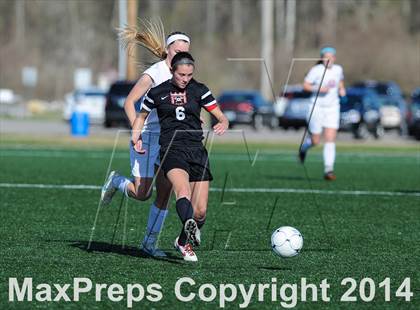 Thumbnail 1 in Incarnate Word Academy vs. Granite City (St. Louis Soccer Classic) photogallery.