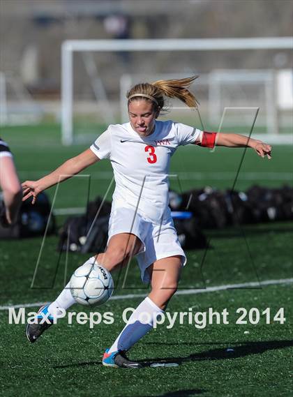 Thumbnail 2 in Incarnate Word Academy vs. Granite City (St. Louis Soccer Classic) photogallery.