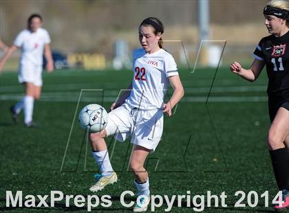 Thumbnail 1 in Incarnate Word Academy vs. Granite City (St. Louis Soccer Classic) photogallery.