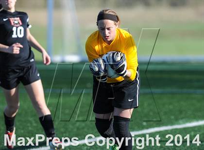 Thumbnail 3 in Incarnate Word Academy vs. Granite City (St. Louis Soccer Classic) photogallery.