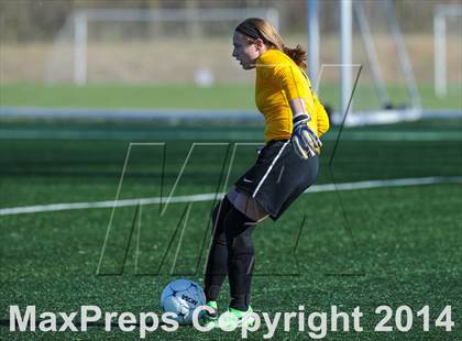 Thumbnail 3 in Incarnate Word Academy vs. Granite City (St. Louis Soccer Classic) photogallery.