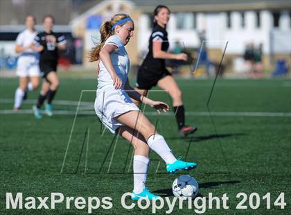 Thumbnail 1 in Incarnate Word Academy vs. Granite City (St. Louis Soccer Classic) photogallery.