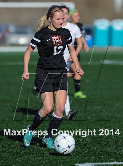 Thumbnail 2 in Incarnate Word Academy vs. Granite City (St. Louis Soccer Classic) photogallery.