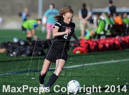 Thumbnail 1 in Incarnate Word Academy vs. Granite City (St. Louis Soccer Classic) photogallery.