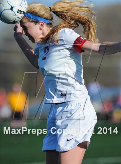 Thumbnail 2 in Incarnate Word Academy vs. Granite City (St. Louis Soccer Classic) photogallery.