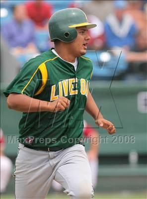 Thumbnail 2 in Live Oak vs. Santa Cruz (CIF CCS D3 Final) photogallery.