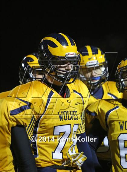 Thumbnail 3 in Walled Lake Central @ Clarkston (MHSAA R2 Regional Playoff) photogallery.