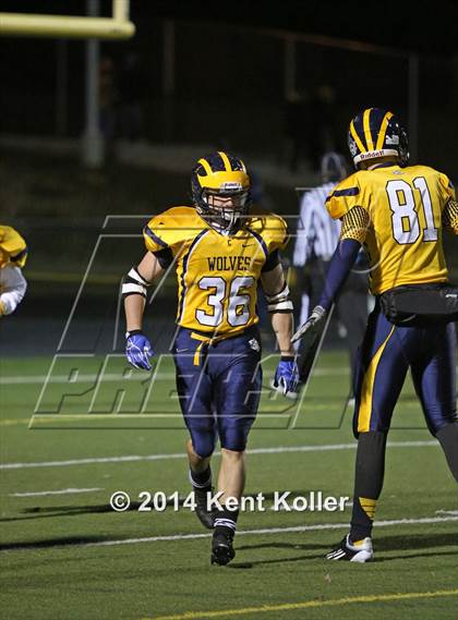 Thumbnail 1 in Walled Lake Central @ Clarkston (MHSAA R2 Regional Playoff) photogallery.