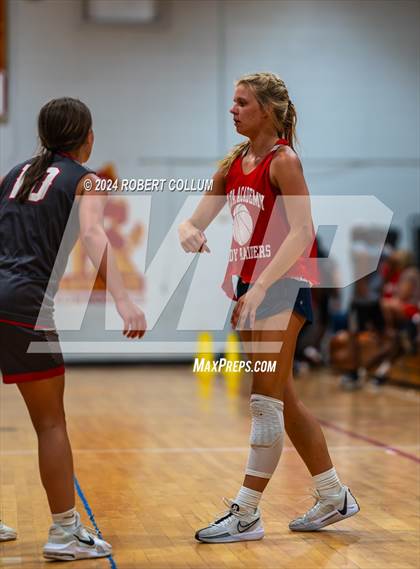 Thumbnail 1 in West Union vs Delta Academy (Scrimmage) photogallery.
