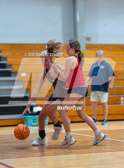 Thumbnail 1 in West Union vs Delta Academy (Scrimmage) photogallery.
