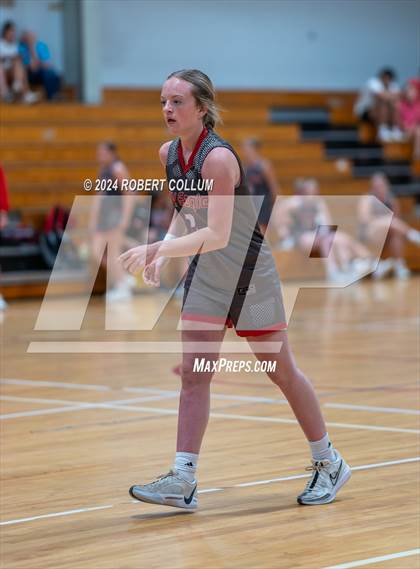 Thumbnail 3 in West Union vs Delta Academy (Scrimmage) photogallery.