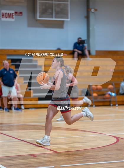 Thumbnail 1 in West Union vs Delta Academy (Scrimmage) photogallery.