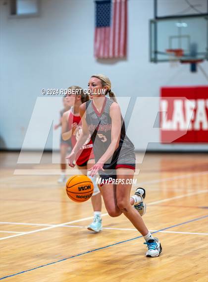 Thumbnail 3 in West Union vs Delta Academy (Scrimmage) photogallery.