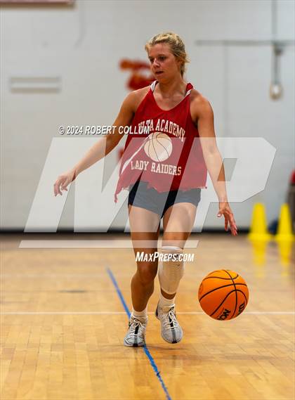 Thumbnail 3 in West Union vs Delta Academy (Scrimmage) photogallery.